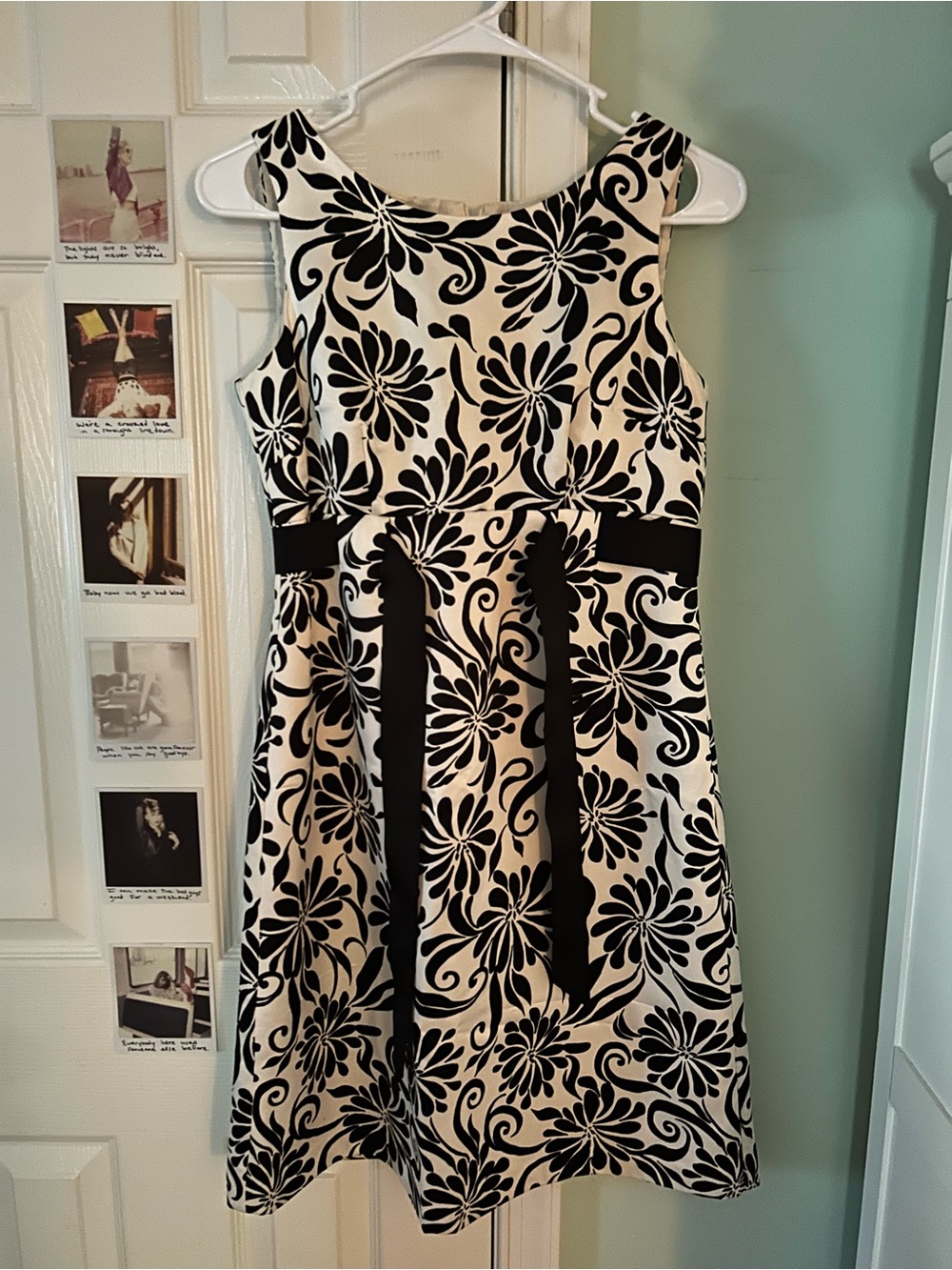 Jessica Howard Black and White Dress